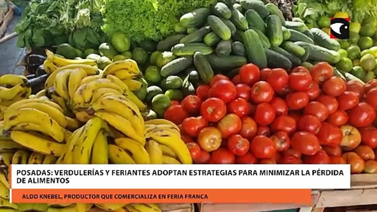 Posadas: Verdulerías y feriantes adoptan estrategias para minimizar la pérdida de alimentos