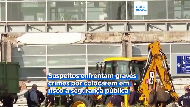 Procuradores sérvios acusam 13 pessoas pelo colapso da cobertura que fez 15 mortos