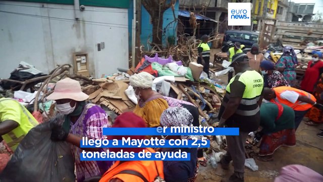 El Gobierno francés desmiente que el ciclón Chido haya dejado miles de muertos en Mayotte