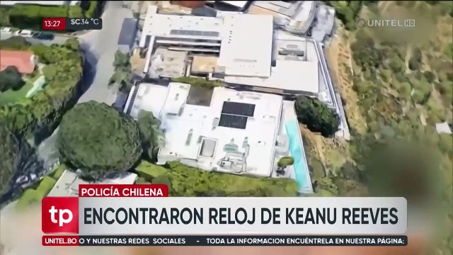 Hallan en Chile un Rolex de USD 9.000 robado de la mansión de Keanu Reeves en Los Ángeles