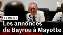 Eau, électricité, écoles... François Bayrou dévoile le plan 