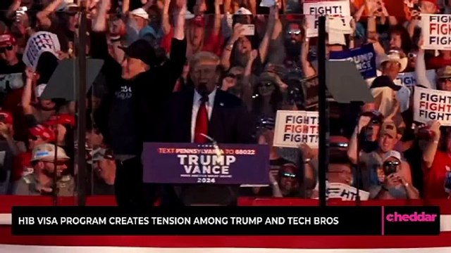 H1B Visa Program Creates Tension Among Trump and Tech Bros