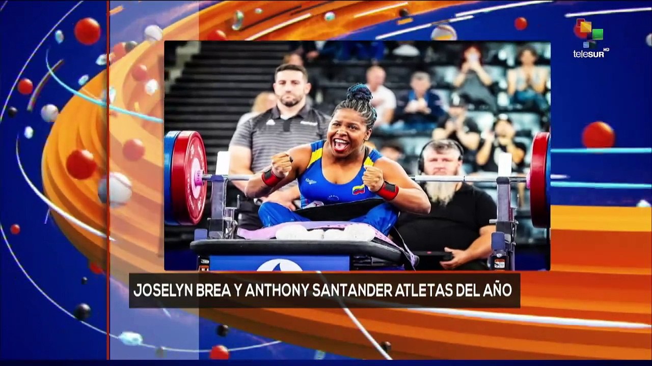 Joselyn brea y Anthony Santander fueron elegidos atletas del año en Venezuela