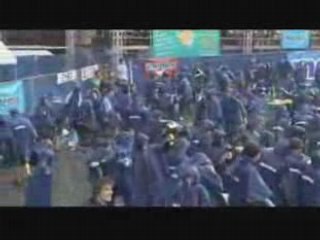 Record Coca + Mentos à Louvain le 24 Avril 2008