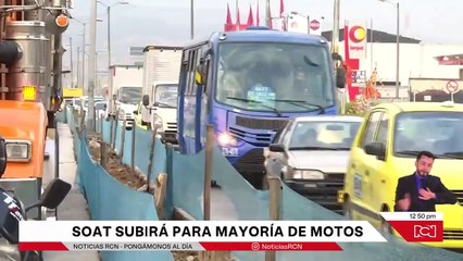 Así quedarán las tarifas de Soat para 2025