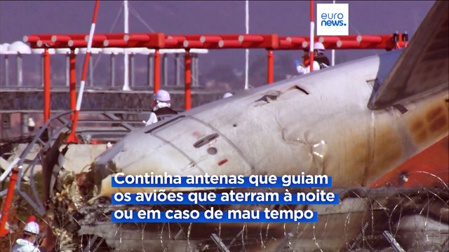 Especialista em aviação alerta para a configuração do aeroporto na Coreia do Sul