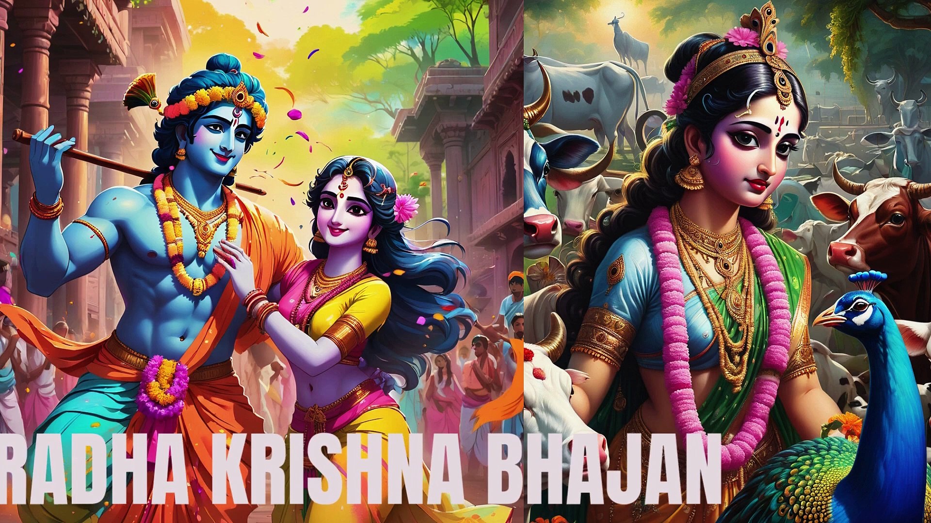 ⁣International Bhajan/Lord Radha krishna/Devotional song Album