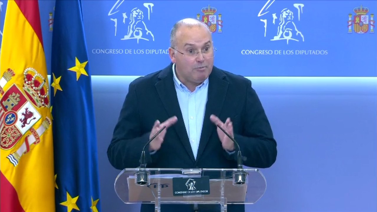 Miguel Tellado: “El Gobierno zombi quiere hacer del Congreso una institución zombi”.