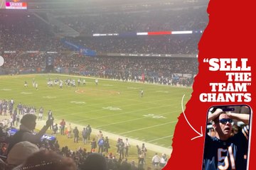 Bears fans yelled "Sell the team " chants at Soldier field during TNF