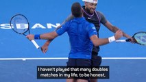 Kyrgios surprised by Djokovic doubts in Brisbane doubles win