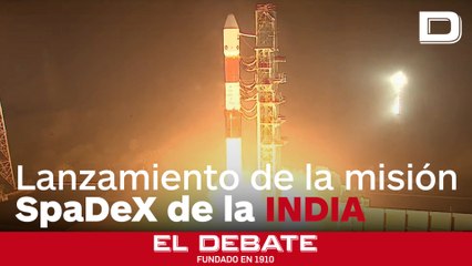 India lanza la misión SpaDeX para acoplar dos satélites en órbita