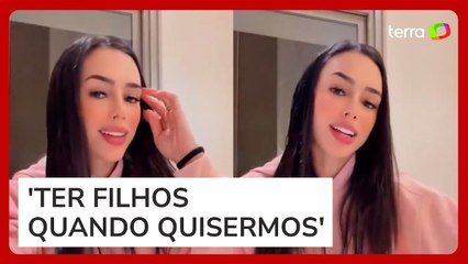 Bruna Biancardi afirma que deseja ter 3 filhos com Neymar
