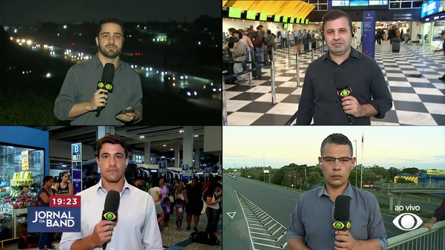 Capitais já têm movimentação intensa na saída para o Réveillon