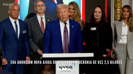 EUA anunciam nova ajuda de segurança à Ucrânia de US$ 2,5 bilhões