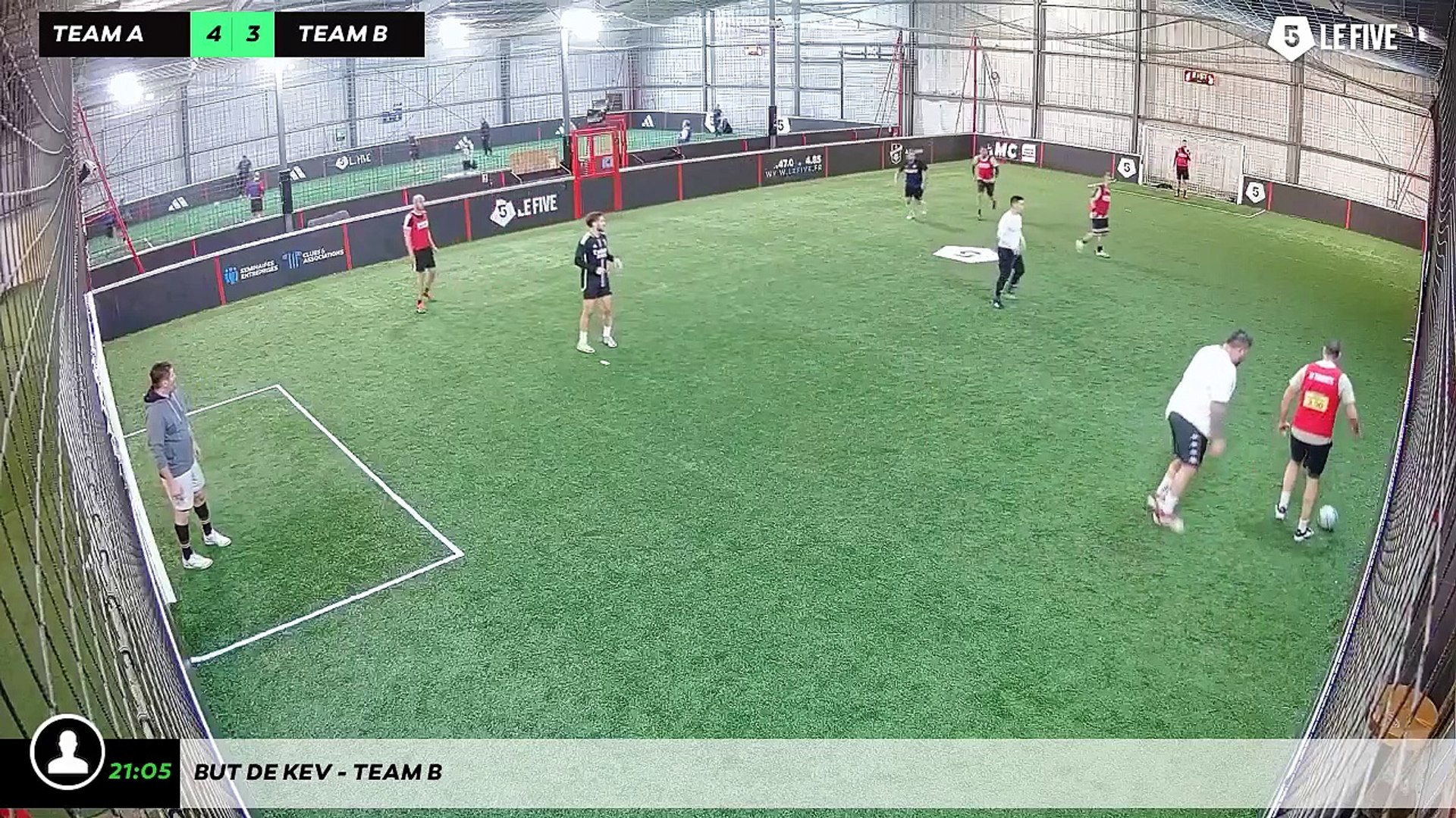 But de Kev - Team B
