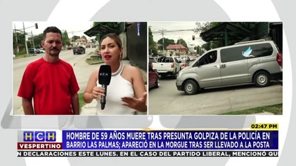 ¡REPUDIABLE! Policías matan a un anciano tras asaltarlo y propinarle una golpiza en San Pedro Sula