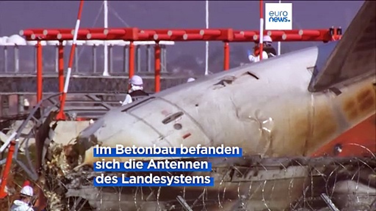 Flugzeugunglück in Südkorea: Laut Experte ist die Betonstruktur der Hauptgrund