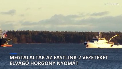 Majdnem 100 kilométer hosszú horgonynyomot találtak az elszakított finn-észt vezetéknél