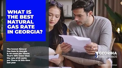 What is the Lowest Natural Gas Rate in Georgia for Winter 2025