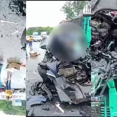 Acidente na BR-124 em Rio Bonito deixa um morto e dois feridos