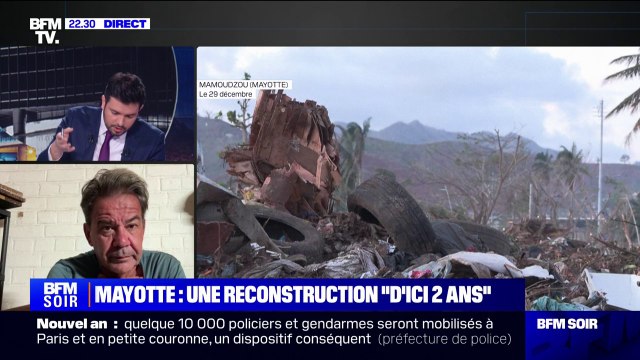 C'est impossible : Bruno Garcia, propriétaire d'hôtel à Mayotte, réagit à la volonté de François Bayrou d'empêcher la reconstruction des bidonvilles