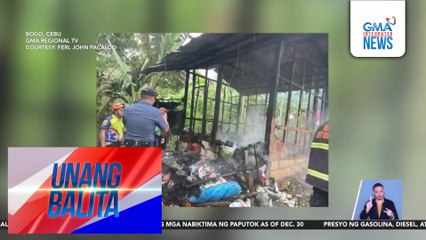 Isang taong gulang na bata, patay sa sunog | Unang Balita