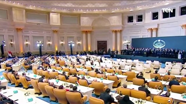 تحت شعار مصر للجميع.. د. عاصم الجزار وزير الإسكان السابق يلقي البيان التأسيسي لحزب الجبهة الوطنية