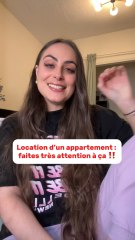 Location d’un appartement : faites très attention à ça ‼️