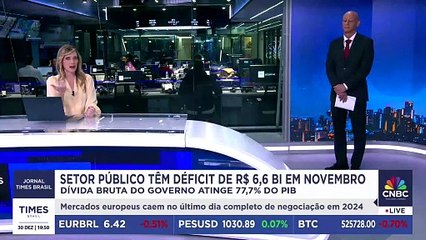 Setor público tem déficit de R$ 6,6 bilhões em novembro; Alberto Ajzental analisa