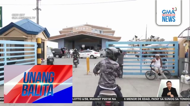 Mga biyahe sa mga pantalan at bus terminal, punuan | Unang Balita