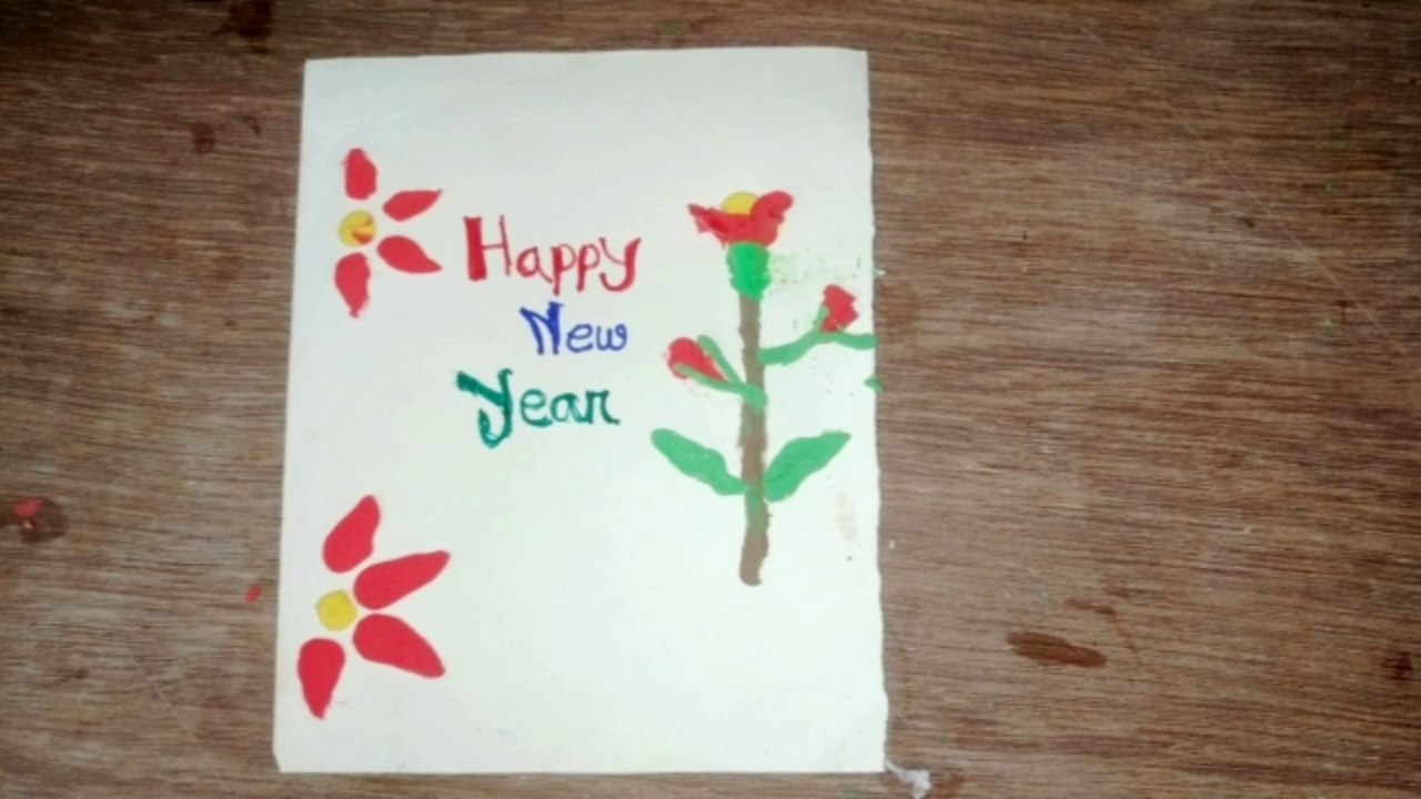 Happy New Year gift card making 2025
