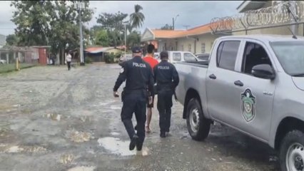 Hombre que roció con aceite a su hermana y sobrino de 9 meses en Bocas del Toro queda detenido provisionalmente