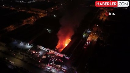 Kayseri'deki Fabrika Yangını 3 Saatte Söndürüldü