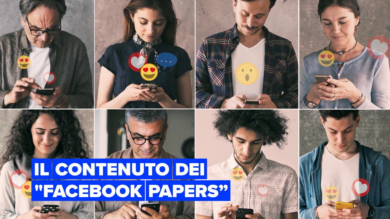Il contenuto dei "Facebook papers"
