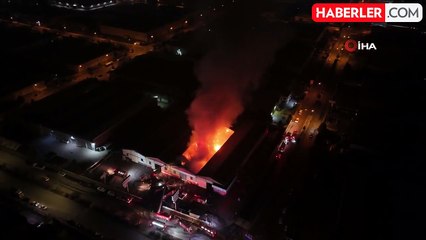 Kayseri'deki Fabrika Yangını 3 Saatte Söndürüldü
