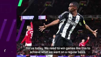 Old Trafford victory a 'big step forward' for Newcastle - Howe