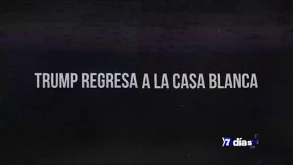 Trump regresa a la Casa Blanca
