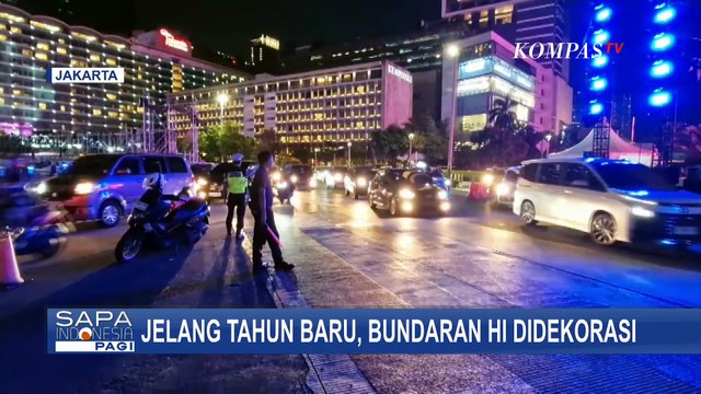 Jangan Terlewat! Intip Persiapan Perayaan Tahun Baru 2025 di Bundaran HI Jakarta