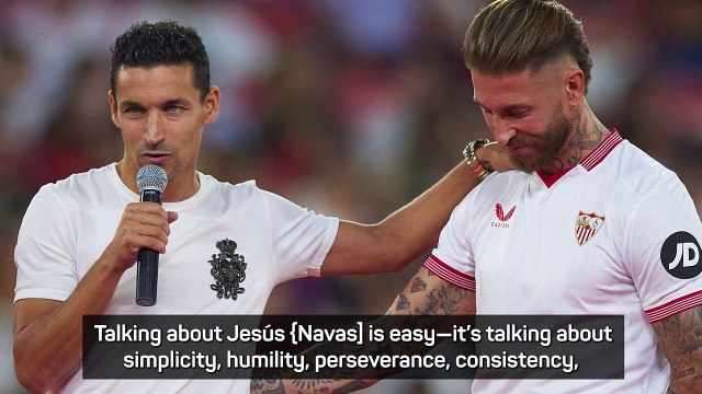 Retired Jesus Navas a 'national treasure' for Spain - Sergio Ramos