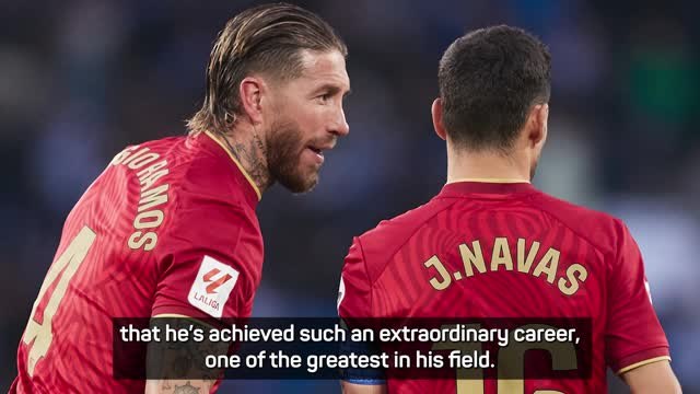Retired Jesus Navas a 'national treasure' for Spain - Sergio Ramos