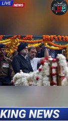 बीजेपी ने कहा राहुल गाँधी शोक के समय न्यूईयर पार्टी मनाने बिदेस गये