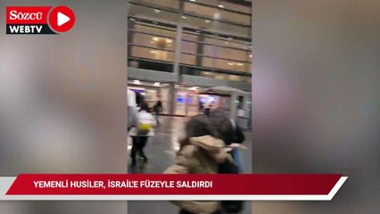 Yemenli Husiler, İsrail'e füzeyle saldırdı