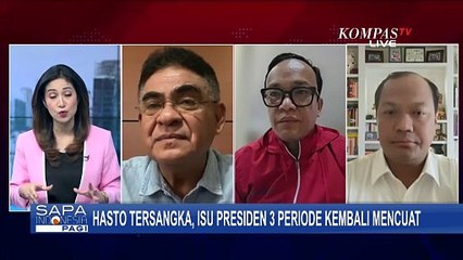 Isu Presiden 3 Periode Usai Hasto Tersangka KPK Jadi Bentuk Perlawanan PDIP, Hugo: Kenapa Tidak