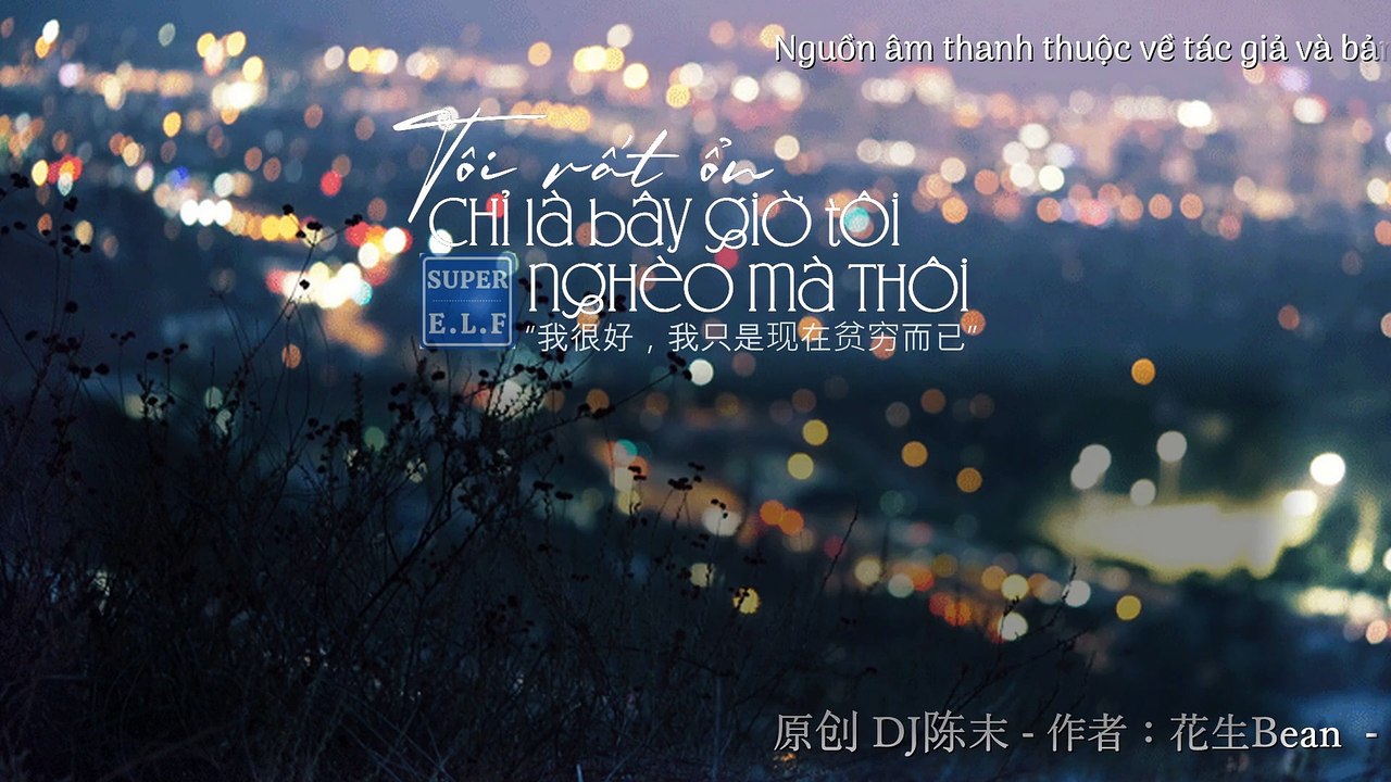 “Tôi rất ổn, chỉ là bây giờ tôi nghèo mà thôi”