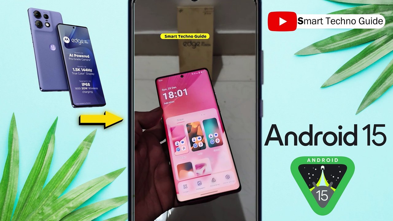 Moto Hello UI Android 15 Update Motorola Edge 50 Fusion - Don't Update? #motorola #android15