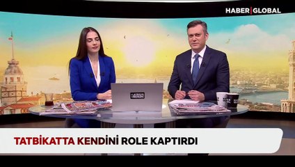 Gerçeği aratmayan "Gri kod tatbikatı": Kendini role kaptırdı
