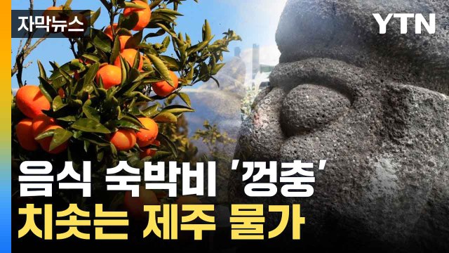 [자막뉴스] 밥상 물가 부담 커져...통계로 본 제주 / YTN