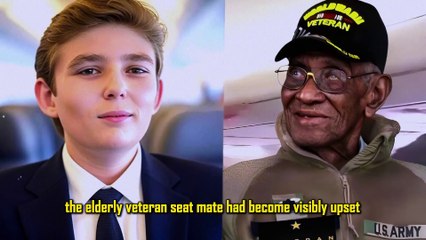 Barron Trump Gives Up First Class Seat For Veteran, Then The Unbelievable Happens!