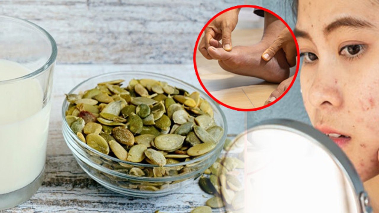 Pumpkin Seeds Soaked In Milk Benefits : दूध में कद्दू के बीज भिगोकर खाने के फायदे | Boldsky