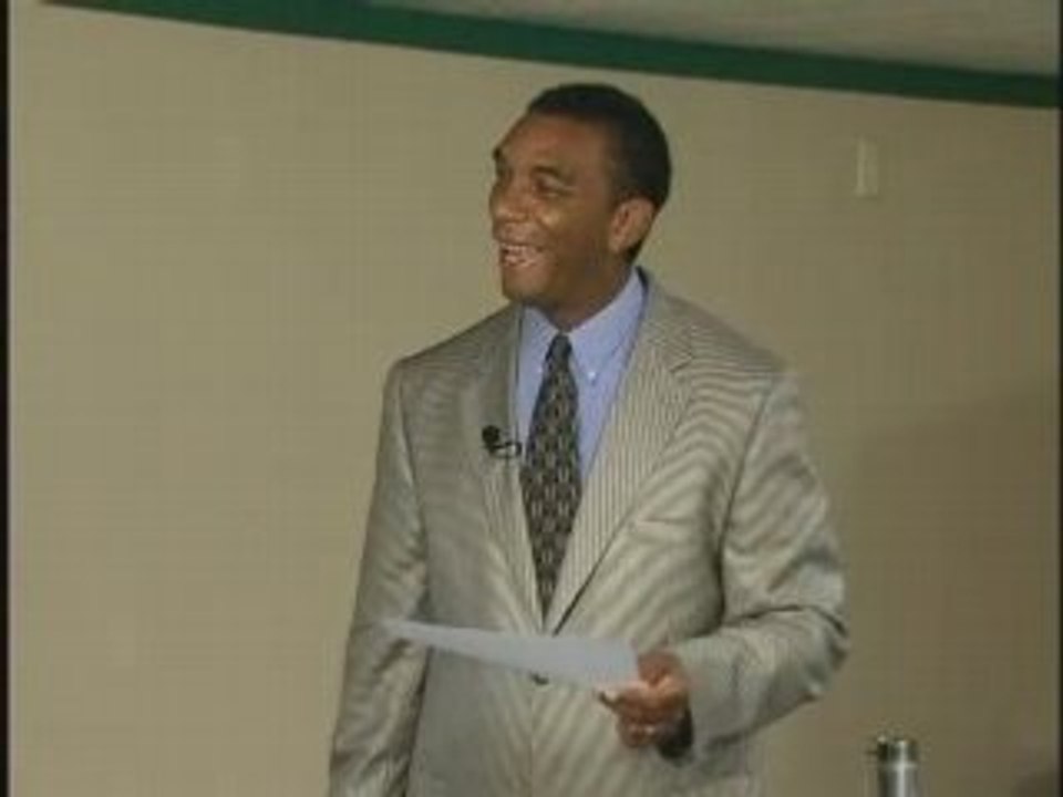 Aaron Thompson, Ph.D., Demonstrates Diversity/Human Bingo Ic
